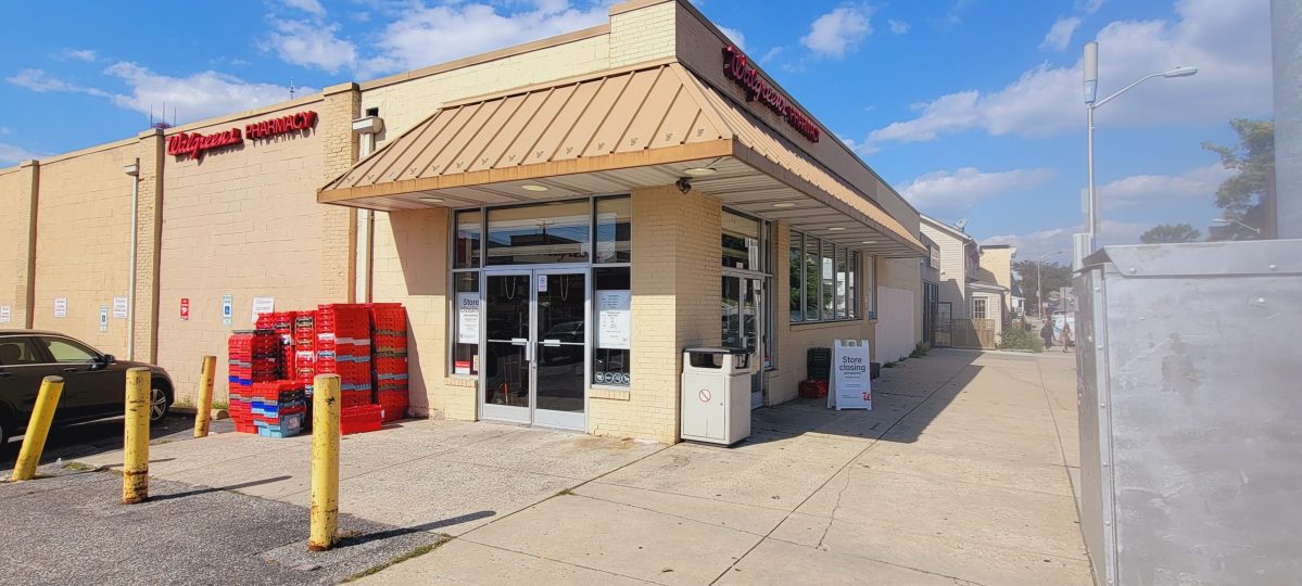 Walgreens's Hampden store will close permanently Nov. 12, 2024. Photo by Ed Gunts.