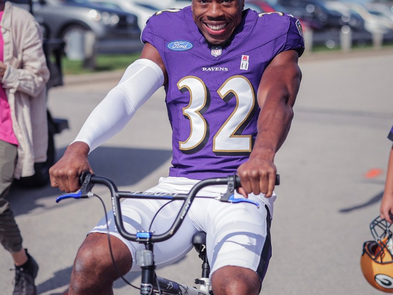 Baltimore Ravens safety Marcus Williams. Photo courtesy of Baltimore Ravens.