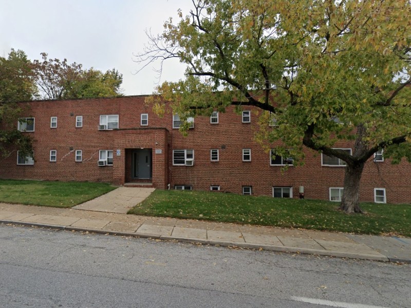 Mayflower Apartments in East Baltimore's Pen Lucy neighborhood.