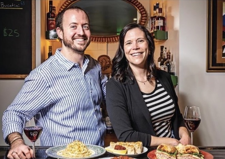 Sam and Paul Mincarelli, owners of Cafe Campli. Photo by Scott Suchman.