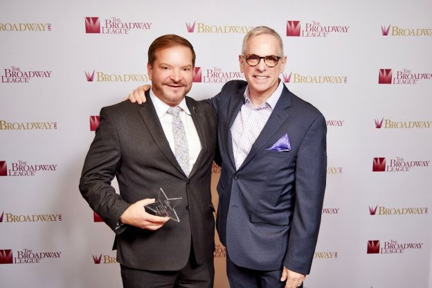 Ron Legler, President of The Hippodrome Theatre at the France-Merrick Performing Arts Center and Jack Eldon, Vice President of Domestic Touring and Regional Engagements at Disney Theatrical Productions at the 2023 Spring Road Conference. Photo by Jeremy Daniel.