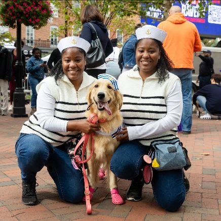 Participants of the pet parade at the 2023 Fell's Point Fun Festival. Photo courtesy of Fell's Point Fun Festival.