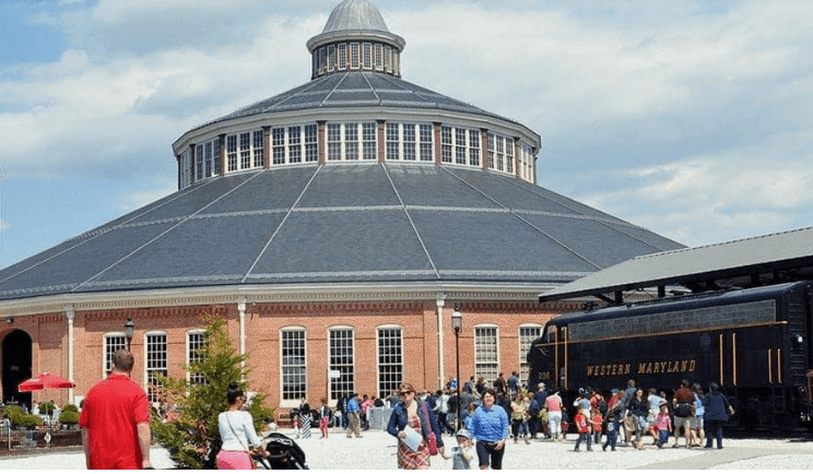 Roundhouse at the B&O Railroad Museum